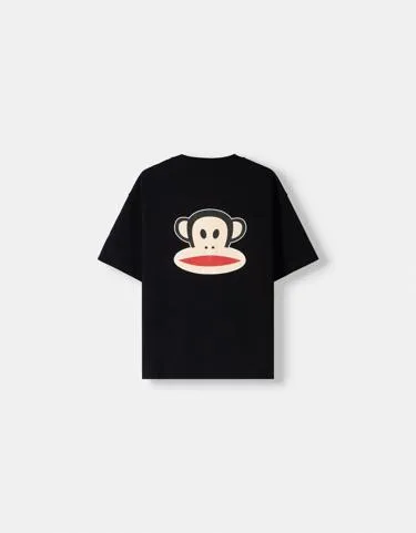 Футболка из мягкой ткани с короткими рукавами и принтом PAUL FRANK