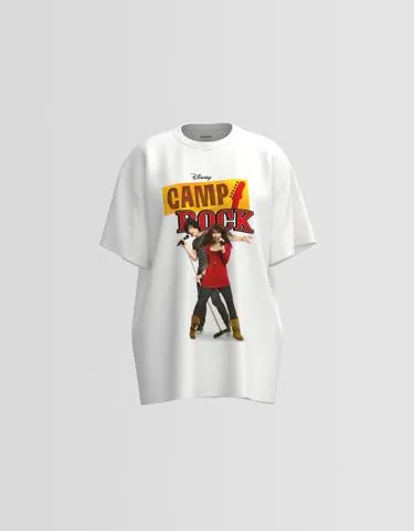 Футболка оверсайз CAMP ROCK