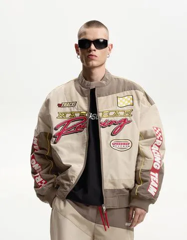 NASCAR JACKET WITH PATCHES