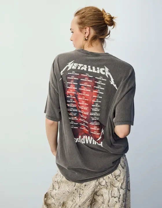 Футболка с принтом Metallica