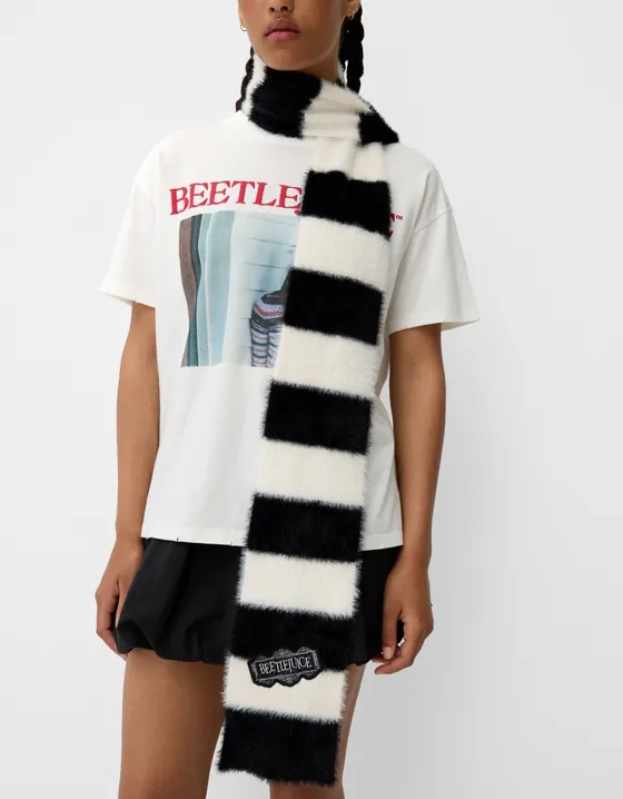 Шарф Bershka x Beetlejuice