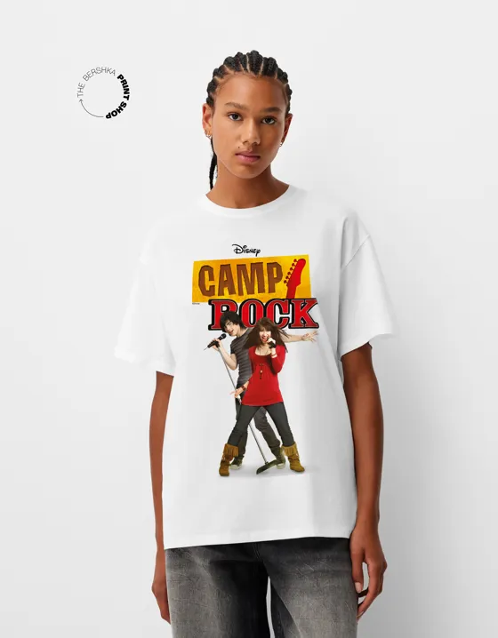 Футболка оверсайз Camp Rock